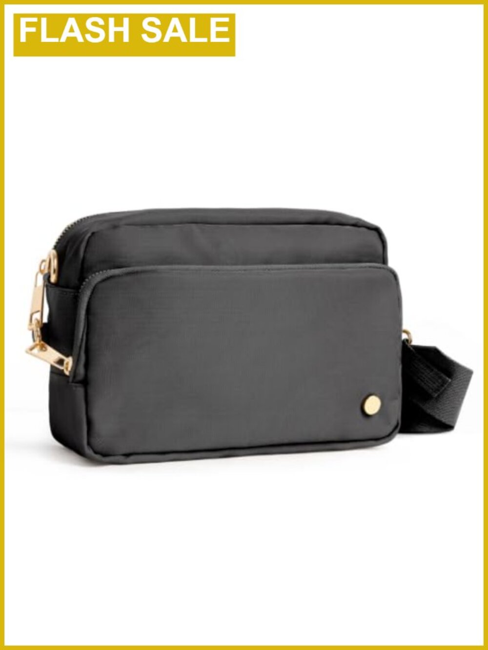Anti-Theft Crossbody Bag for Women, RFID Blocking Nylon Shoulder Purse,